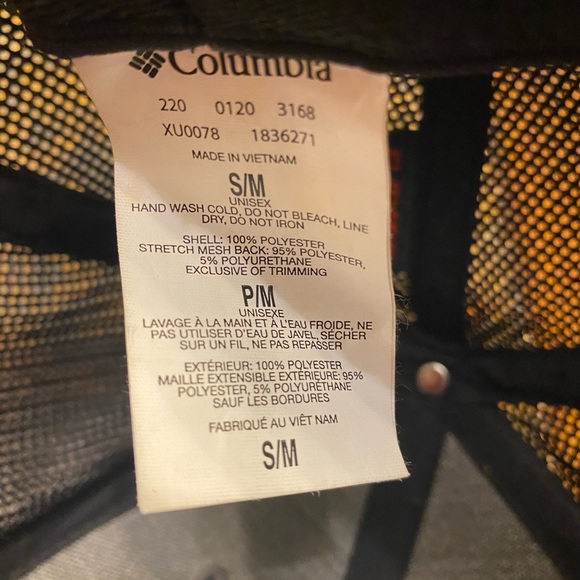 Columbia Mens flex fit Hat Cap - Picture 4 of 4